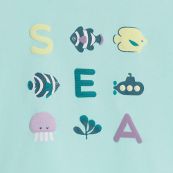 تانك توب جيرسي بطبعة المحيط...